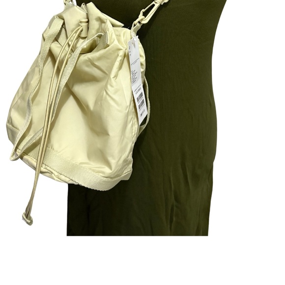 Drawstring Nylon Japanese Camera Crossbody Handbag Minimalist Trend Tote Hobos - Picture 10 of 10